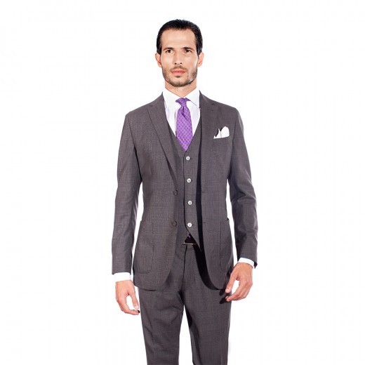 PRINCE OF WALES THREE-PIECE SUIT