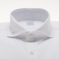 White Twill Cotton Shirt