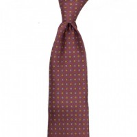 Cravatta in seta stampata