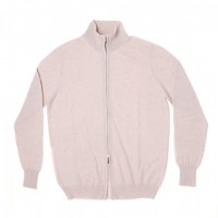 Zip-up cardigan