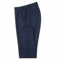 Blue cotton trousers