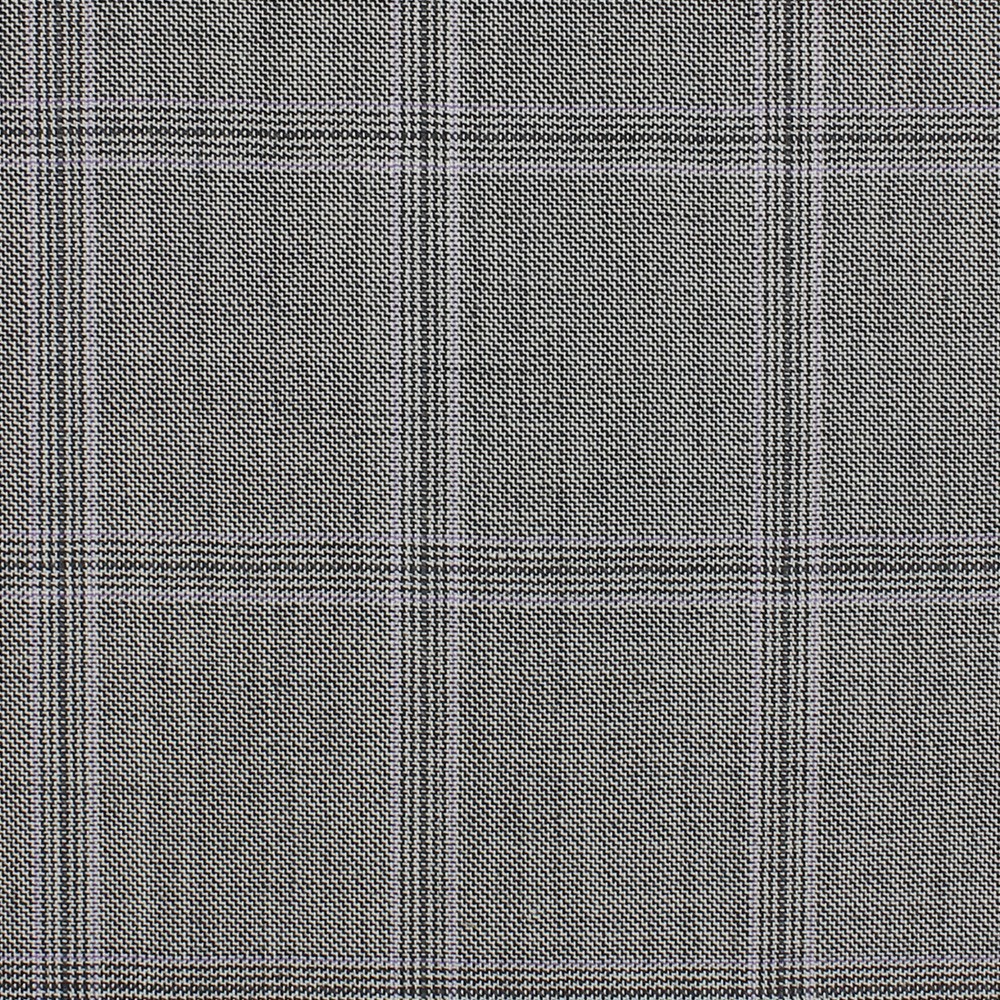 Grey checked Suit | Loro Piana - Sartoria Vanni 1818 Firenze
