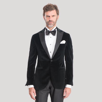 BLACK VELVET DINNER JACKET