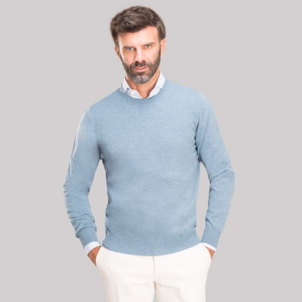 Light Blue Crewneck 